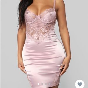 Satin/Lace Night Dress
